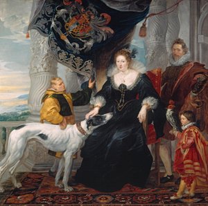 Porträt der Aletheia Talbot, Gräfin Arundel von Peter Paul Rubens