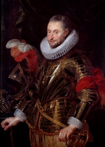 Porträt von Ambrosio Spinola, Marquis von Sesto und Venafro, Ritter des Goldenen Vlieses von Peter Paul Rubens