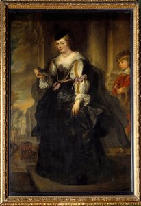 Porträt von Helene Fourment auf der Kutsche von Peter Paul Rubens