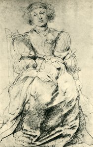 Porträt von Hélène Fourment, ca. 1630-1631, 1943 von Peter Paul Rubens