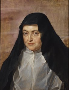 Porträt von Isabella Clara Eugenia, Erzherzogin von Österreich als Nonne von Peter Paul Rubens