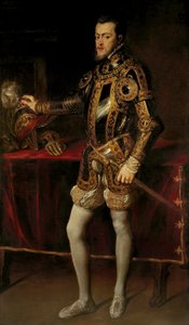 Porträt von Philipp II., König von Spanien, als Prinz