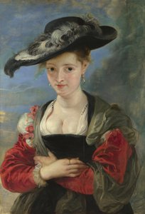 Porträt von Susanna Lunden Le Chapeau de Paille, 1622-1625