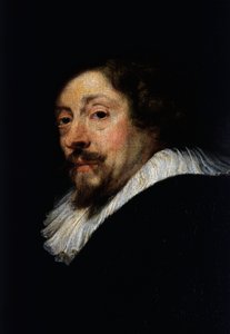 Selbstporträt (Detail) von Peter Paul Rubens