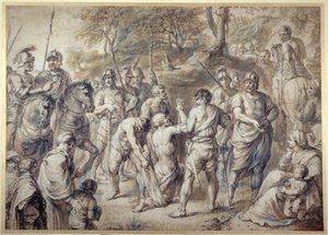 Der heilige Andreas wird zum Martyrium geführt von Peter Paul Rubens