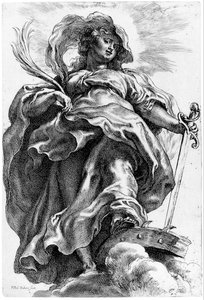 Die heilige Katharina von Alexandria von Peter Paul Rubens
