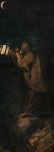 St. Christophorus und der Einsiedler, rechte Außentafel des Triptychons „Kreuzabnahme“ von Peter Paul Rubens