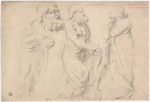 Studien eines römischen Sarkophags von Peter Paul Rubens