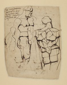 Studie des Farnesischen Herkules von Peter Paul Rubens