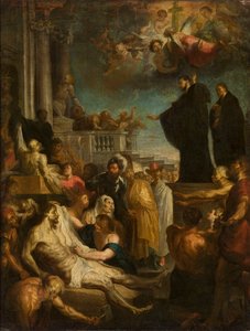 Der heilige Franz Xaver heilt Kranke von Peter Paul Rubens