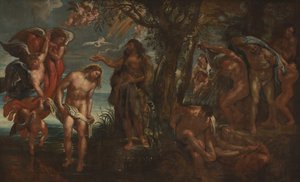 Die Taufe Christi von Peter Paul Rubens