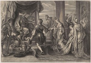 Die Mäßigung des Scipio Africanus von Peter Paul Rubens
