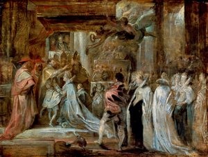 Die Krönung von Marie de Medici, 1622