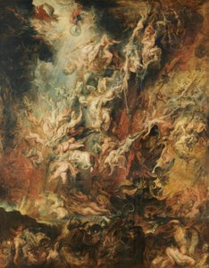 Der Fall der Verdammten von Peter Paul Rubens