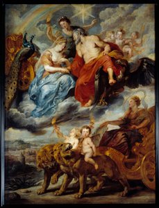 Das Treffen des Königs und Maria von Medici in Lyon, 9. November
