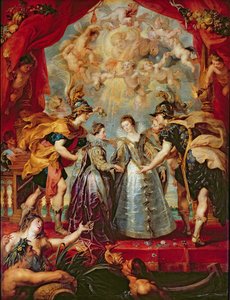 Der Medici-Zyklus: Austausch der beiden Prinzessinnen von Frankreich und Spanien, 9. November 1615