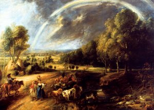 Die Regenbogenlandschaft, ca. 1636