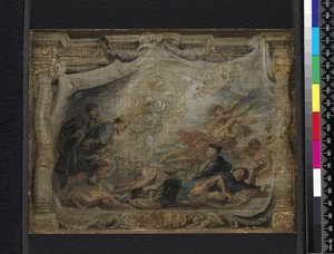 Der Sieg der Eucharistie über die Häresie, ca. 1625-26 von Peter Paul Rubens