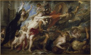Die Folgen des Krieges von Peter Paul Rubens
