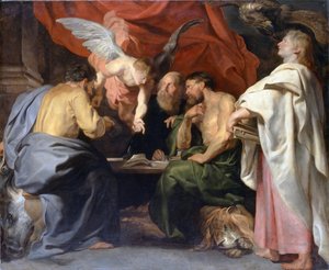 Die vier Evangelisten von Peter Paul Rubens