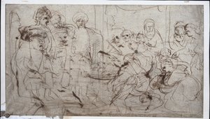 Tomyris mit dem Kopf des Kyros (verso)