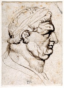 Vitellius, aus zehn Zeichnungen von acht der ersten zwölf Kaiser, nach den Medaillen von Giovanni da Cavino von Peter Paul Rubens