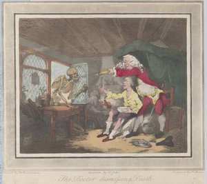 Der Arzt entlässt den Tod, 1785