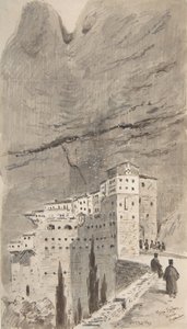 Kloster von Mega Spileon, Griechenland, 1896