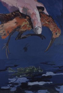 Große Hand am Himmel von Peter Wilson