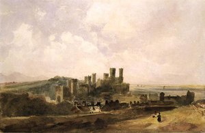 Caernarvon Castle von Peter de Wint