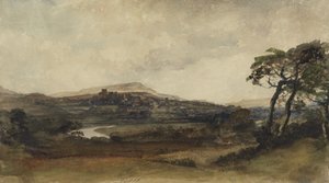 Middleham, Yorkshire von Peter de Wint