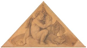 Eros mit dem Pfau