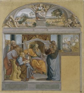 Joseph deutet die Träume des Pharao von Peter von Cornelius