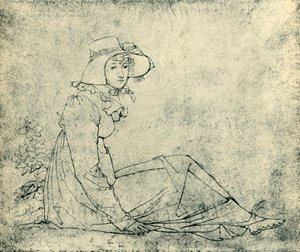 Porträt von Elizabeth Malß, ca. 1811, 1943 von Peter von Cornelius