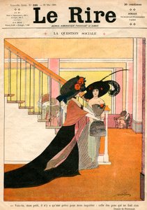 Titelseite von Le Rire, oder Lachen, 29. Mai 1909 von Petitjean