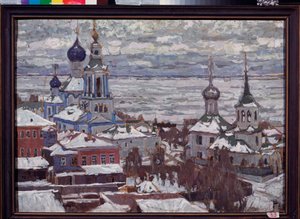 Rostow im Winter von Petr Ivanovic Petrovichev