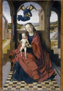 Die Madonna und das Kind von Petrus Christus