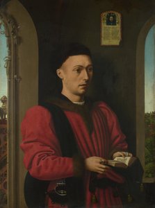 Porträt eines jungen Mannes, 1450-1460 von Petrus Christus
