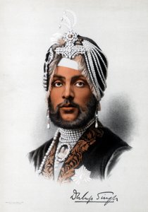 Duleep Singh, Sikh-Herrscher, ca. 1890 von Petter and Galpin Cassell
