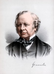 Granville Leveson-Gower, 2. Earl Granville, britischer liberaler Staatsmann, um 1890