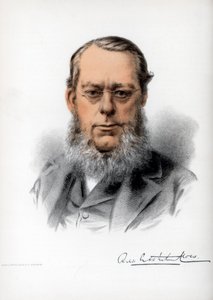 Richard Assheton Cross, 1. Viscount Cross, britischer Staatsmann, ca. 1890