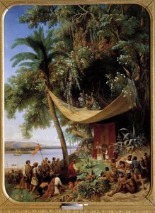 Die erste Messe in Amerika (15. Jahrhundert)