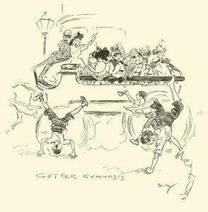 Illustration für Phil Mays Gutter-Snipes von Phil May