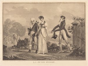 Die junge Frau von Philibert-Louis Debucourt