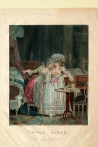 Der wiederbelebte Vogel von Philibert-Louis Debucourt