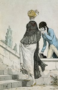 Galante Szene von Philibert Louis Debucourt