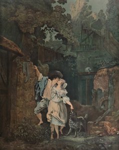 LEscalade, Ou Les Audieux Du Matin, 1787 von Philibert Louis Debucourt