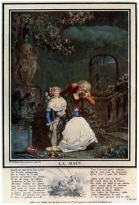 La Main, 1788, 1931 von Philibert Louis Debucourt
