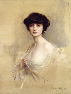 Anna de Noailles (1876-1933) 1913 von Philip Alexius de Laszlo
