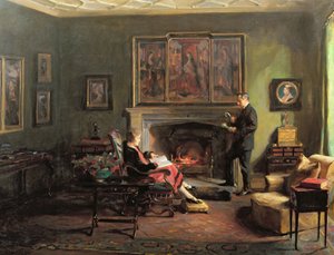 Innenraum mit Viscount und Viscountess Lee of Fareham